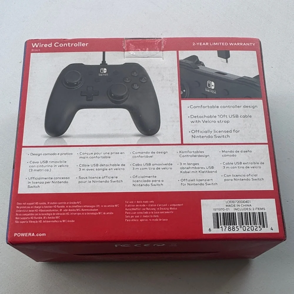 Nintendo Wired Pro-Style Controller - Black